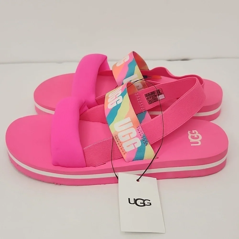 UGG Zuma sling slide sandals (new) - Picture 4 of 7